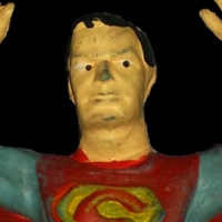 Ben Cooper rubber Superman figure (1973)