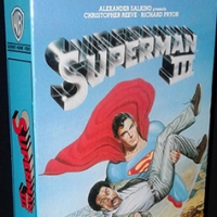 Superman III VHS tape (1987)